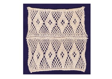 Textile - Sprang lace, 1900-2000