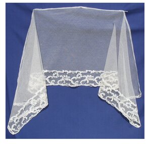 Textile - Machine Blonde lace, 1800-1900