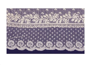 Textile - Mechlin lace, 1840-1860