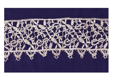 Textile - Reticella lace, 1700-1800
