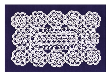 Textile - Mixed lace