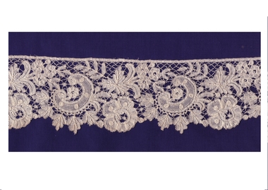 Textile - Brussels Duchesse lace, 1870-1900