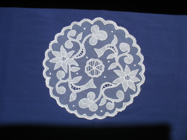 Textile - Carrickmacross lace, 1970-2000