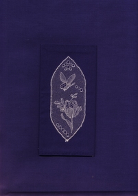 Textile - Chantilly style lace, 1970-2000