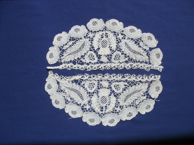 Textile - Honiton lace, 1850-1900