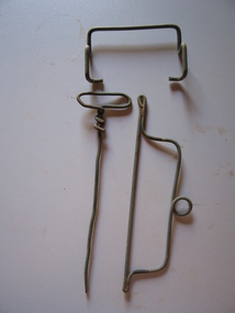 Functional object - Galvanised wire shapes