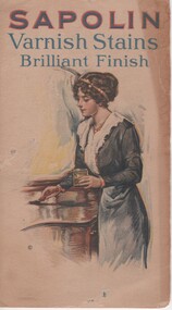 Brochure, Sapolin Varnish Stains, Brilliant Finish, c 1910