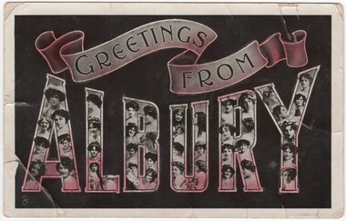 Postcard, Greetings From Albury