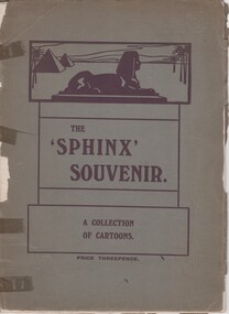 Booklet, J H Veitch & Sons, The 'Sphinx" Souvenir. A collection of Cartoons, c1908