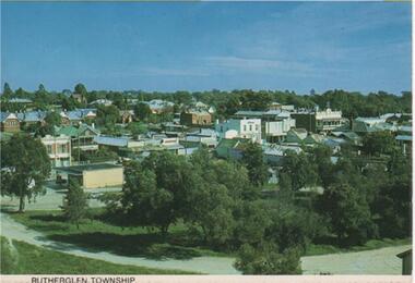 Post Card Folder, Nucolorvue Productions Pty Ltd, Big 7 Folder, Vue Pac. 7 Detachable Post Cards of Rutherglen Victoria, c1970