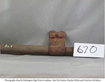 Tool - Handle, 1900