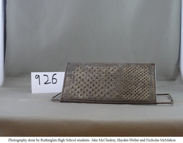 Domestic object - Grater, Johnson & Johnson Pty Ltd, 1950-1960 Approximate