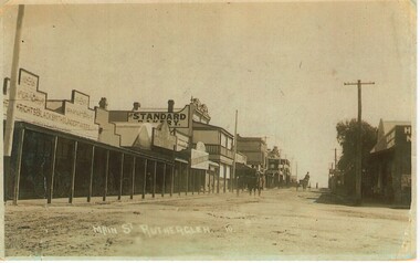 Image, Main Street Rutherglen, 1917