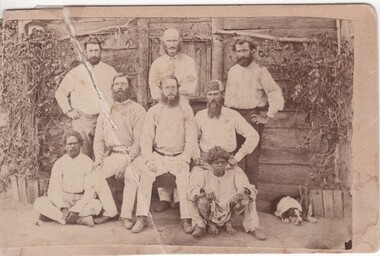 Image, The Bunyip Cricket Club, c1870