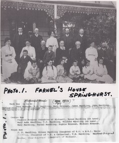 Photograph - Image, Farnel's House Springhurst - Summer Time, c1907