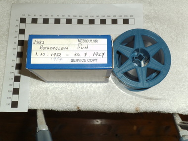 Digitised 35mm Microfilm, Rutherglen Sun and Chiltern Valley Advertiser Newspaper 1-10-1954 to 30-7-1957, 1988