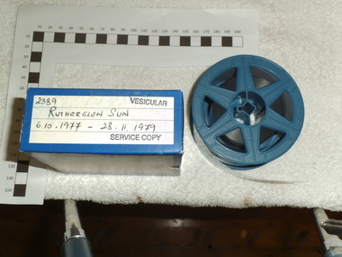 Digitised 35mm Microfilm, Rutherglen Sun and Chiltern Valley Advertiser Newspaper 6-10-1977 to 28-11-1979, 1988