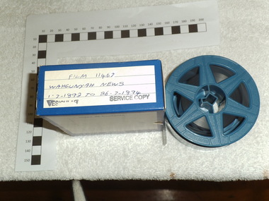 Digitised 35mm Microfilm, Wahgunyah News 1-7-1892 to 26-7-1894, 1988