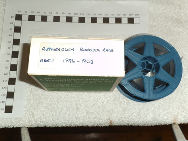 Digitised 35mm Microfilm, Rutherglen Borough Rates  1896 to 1903, 1988