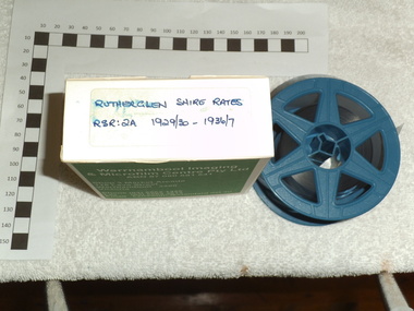 Digitised 35mm Microfilm, Rutherglen Shire Rates1929-1930 to 1936-1937, 1988