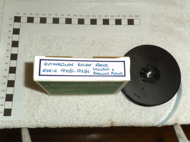Digitised 16mm Microfilm, Rutherglen Shire Rates 1937-38 to 1953-54 Lilliput Browns Plains, 1988
