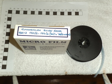 Digitised 16mm Microfilm, Rutherglen Shire Rates 1987-88 to 1991-92 missing 1986-87 1987-88, 1988