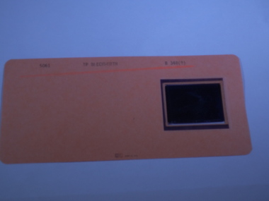 Aperture Card microfilm, Victorian Land Tiltes Office, Town Plan Beechwoth