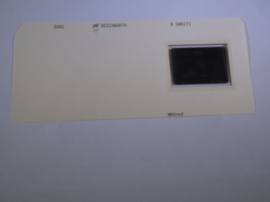 Aperture Card microfilm, Victorian Land Tiltes Office, Town Plan Beechwoth