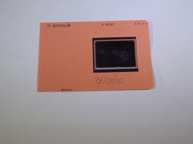 Aperture Card microfilm, Victorian Land Tiltes Office, Town Plan Rutherglen, 31/01/2000