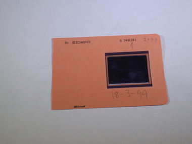 Aperture Card microfilm, Victorian Land Tiltes Office, Parish Plan Beechworth, 18/03/1999