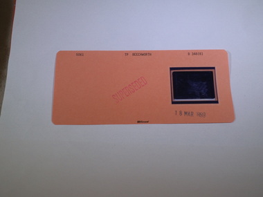 Aperture Card microfilm, Victorian Land Tiltes Office, Town Plan Beechworth (Superseded), 18/03/1999