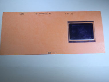 Aperture Card microfilm, Victorian Land Tiltes Office, Town Plan Barnawartha, August/1996