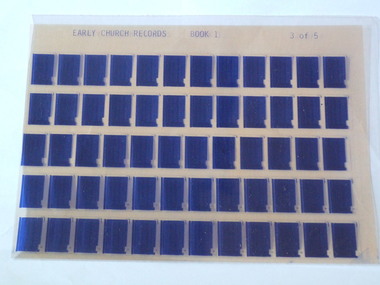 Microfiche, Early Church Records