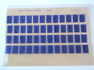 Microfiche, Early Church Records