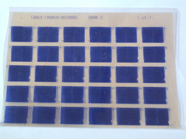 Microfiche, Early Church Records