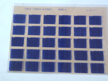 Microfiche, Early Church Records