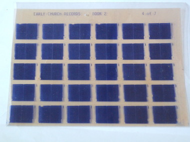 Microfiche, Early Church Records