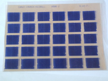Microfiche, Early Church Records