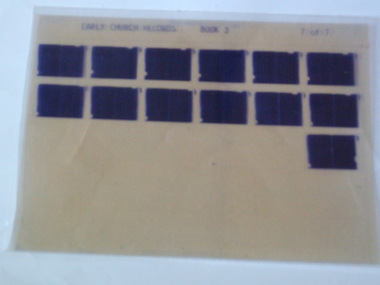 Microfiche, Early Church Records