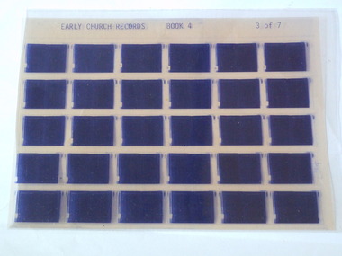 Microfiche, Early Church Records