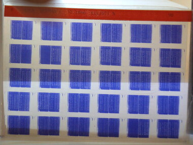 Microfiche, Births Register Index