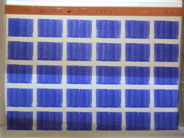 Microfiche, Births Register Index