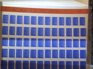 Microfiche, Births Register Index