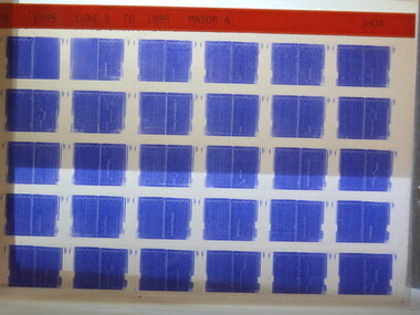 Microfiche, Births Register Index