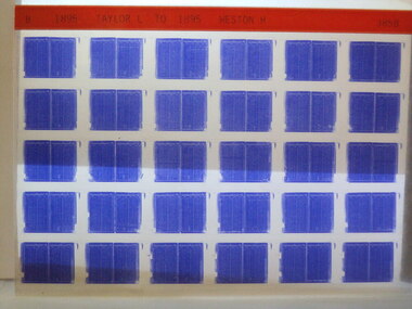 Microfiche, Births Register Index