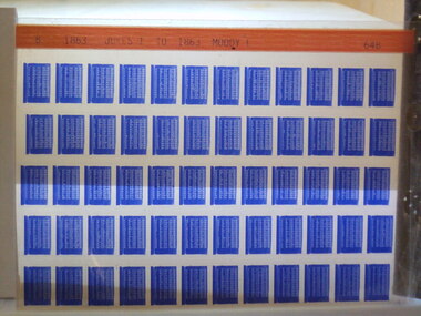 Microfiche, Births Register Index