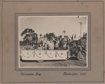 Photograph - Image, Coronation Day Rutherglen 1937, 1937