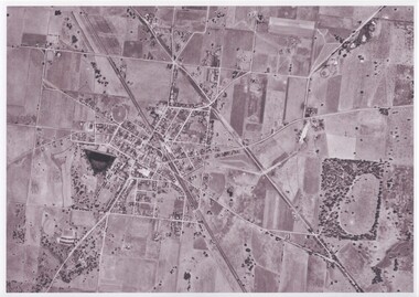 Map - Photocopy of an aerial photograph