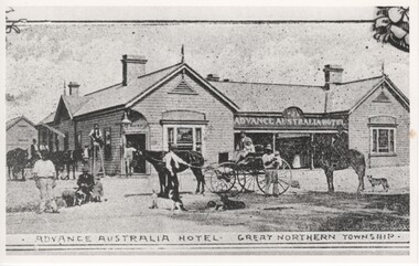 Image, Advance Australia Hotel - Great Northern Township, c1893