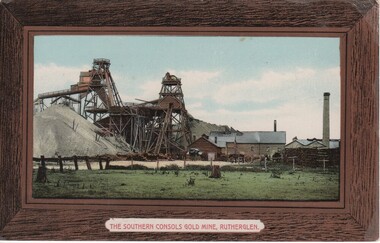 Image, The Southern Consols Gold Mine, Rutherglen, 1910 to 1912